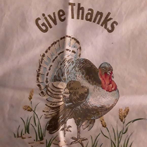 Lot of Two New Thanksgiving Table Runners with Matching Potholders - Picture 3 of 6